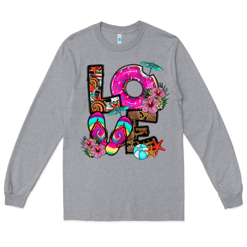 Love Summer Long Sleeve Tee by CowhideDigitalArt | Teevron