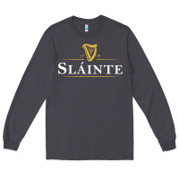 Smoke slainte irish drink Long Sleeve Tee - linhVisuals