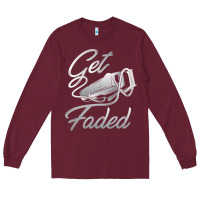 Burgundy get faded barber barbershop hairdresser pullover hoodie Long Sleeve Tee - linhVisuals