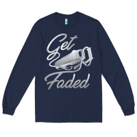 Get Faded Barber Barbershop Hairdresser Pullover Hoodie Long Sleeve Tee | Teevron