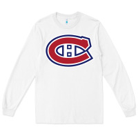 White the canadiens Long Sleeve Tee - linhVisuals