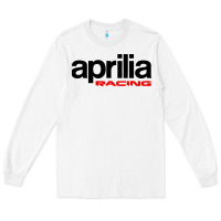 White aprillian racing Long Sleeve Tee - linhVisuals