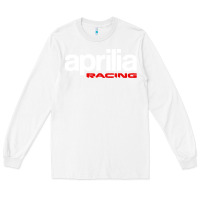 White aprillian racing Long Sleeve Tee - linhVisuals