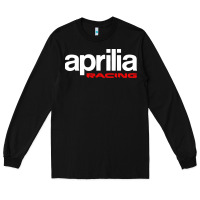 Black aprillian racing Long Sleeve Tee - linhVisuals