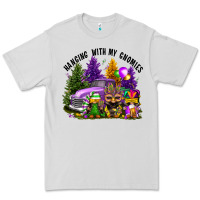 Dove Grey mardi gras hanging with my gnomies Premium Tee - FaDigitalArtStudio