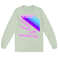 Matcha ohhhhh i wanna dance with somebody Long Sleeve Tee - linhVisuals