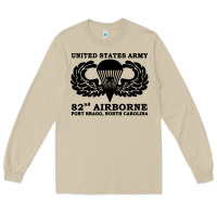 Mushroom army 82nd airborne Long Sleeve Tee - linhVisuals