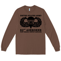 Chestnut army 82nd airborne Long Sleeve Tee - linhVisuals