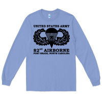 Colony Blue army 82nd airborne Long Sleeve Tee - linhVisuals