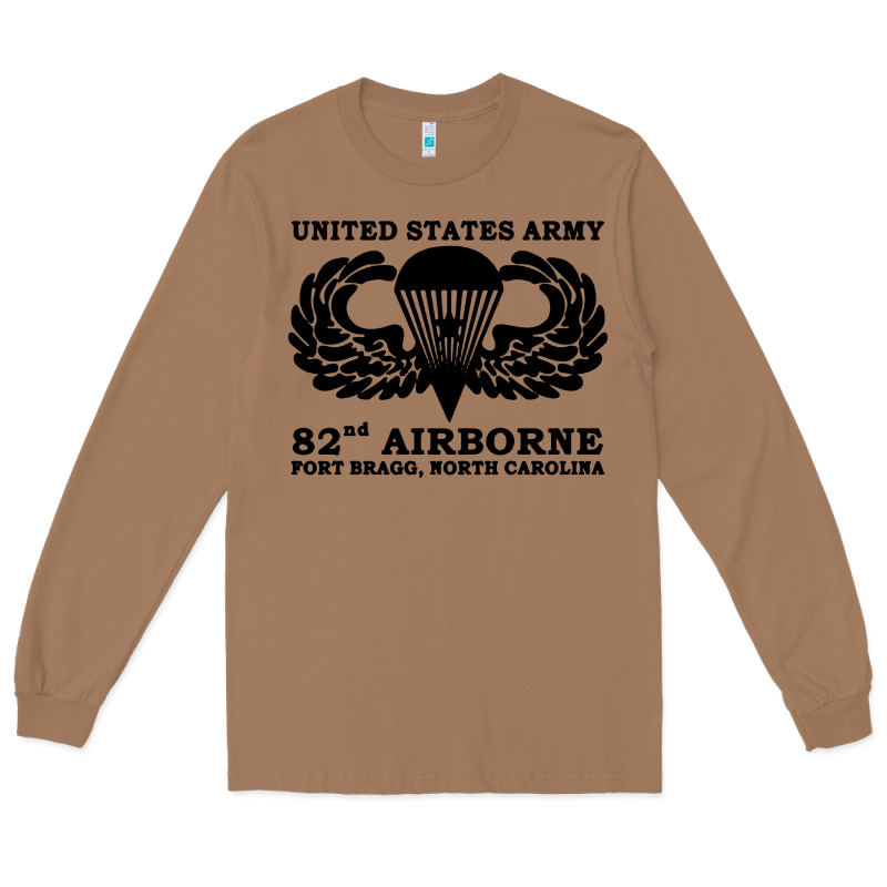 Army 82nd Airborne Long Sleeve Tee by linhVisuals | Teevron