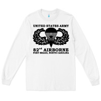 White army 82nd airborne Long Sleeve Tee - linhVisuals