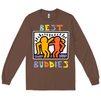 Chestnut best buddies has landed Long Sleeve Tee - linhVisuals