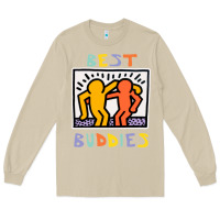 Mushroom best buddies has landed Long Sleeve Tee - linhVisuals