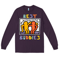Plum best buddies has landed Long Sleeve Tee - linhVisuals