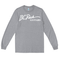 Heather Grey bc rich guitar Long Sleeve Tee - linhVisuals