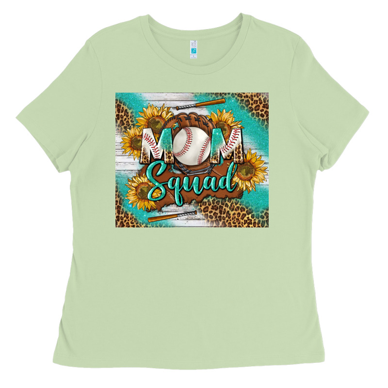 Baseball Mom Squad Tumbler Ladies Tee by BundleAndBundleShop | Teevron