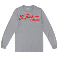 Heather Grey bc rich guitar Long Sleeve Tee - linhVisuals