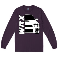 Plum W R X cars Long Sleeve Tee - linhVisuals