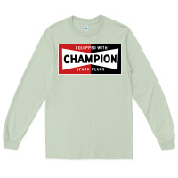 Matcha champion spark plugs company Long Sleeve Tee - linhVisuals