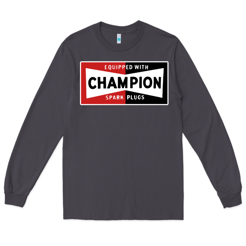 Champion Spark Plugs Company Long Sleeve Tee by linhVisuals | Teevron