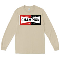 Mushroom champion spark plugs company Long Sleeve Tee - linhVisuals