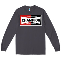 Smoke champion spark plugs company Long Sleeve Tee - linhVisuals