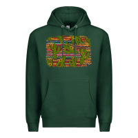Cinco De Mayo Sunflower And Cactus Background Premium Hoodie | Teevron