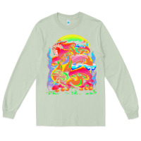 Matcha psychedelic t  shirt psychedelic dream t  shirt Long Sleeve Tee - linhVisuals