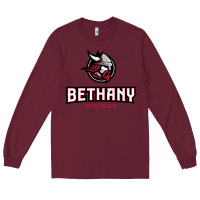 Burgundy bethany lutheran college vikings Long Sleeve Tee - linhVisuals
