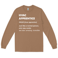 Toasted Coconut hvac apprentice t shirt Long Sleeve Tee - linhVisuals