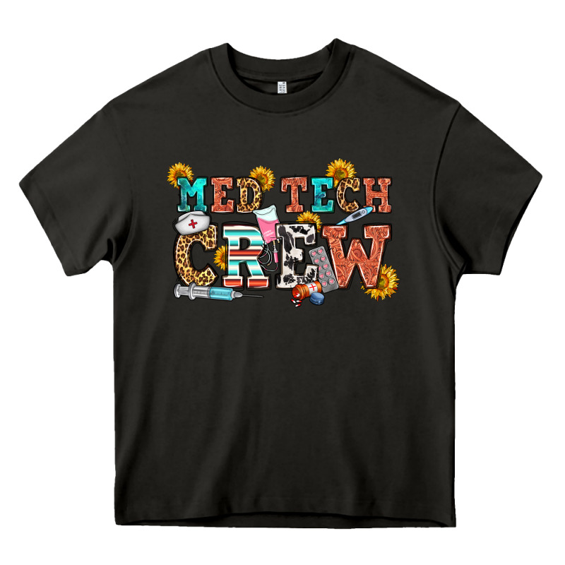 Med Tech Crew Heavy Core Tee by OliviaCreatesArt | Teevron