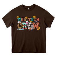 Chocolate Brown med tech crew Heavy Core Tee - OliviaCreatesArt