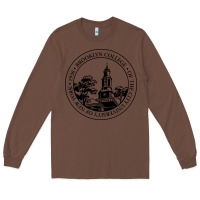 Chestnut brooklyn college seal Long Sleeve Tee - linhVisuals