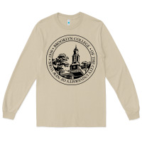 Mushroom brooklyn college seal Long Sleeve Tee - linhVisuals