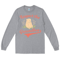 Heather Grey respect the groundhog happy groundhog day vintage Long Sleeve Tee - linhVisuals