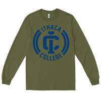 Army Green ithaca college bombers Long Sleeve Tee - linhVisuals
