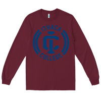 Burgundy ithaca college bombers Long Sleeve Tee - linhVisuals