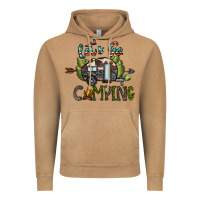 Vintage Camel let's go camping Vintage Hoodie - CowhideDigitalArt