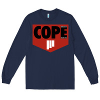 Navy #manchester #orchestra #cope Long Sleeve Tee - linhVisuals