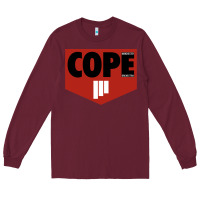 Burgundy #manchester #orchestra #cope Long Sleeve Tee - linhVisuals