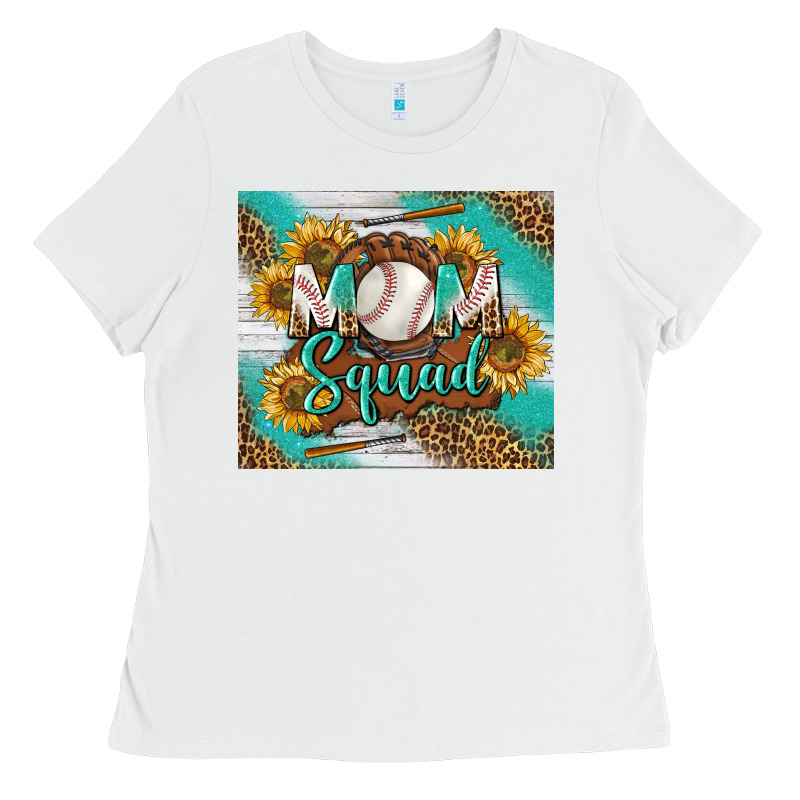 Baseball Mom Squad Tumbler Ladies Tee by BundleAndBundleShop | Teevron