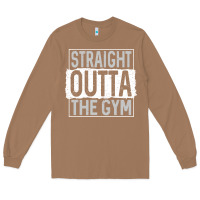 Toasted Coconut straight outta the gym Long Sleeve Tee - linhVisuals