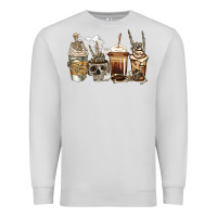 Dove Grey skeleton coffee Premium Sweatshirt - Jasminsmagicworld