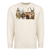 Sandshell skeleton coffee Premium Sweatshirt - Jasminsmagicworld