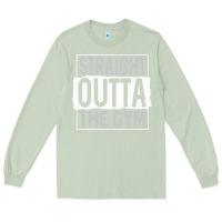 Matcha straight outta the gym Long Sleeve Tee - linhVisuals