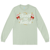 Matcha sweet but twisted candy cane christmas humor funny and cute gifts for Long Sleeve Tee - linhVisuals
