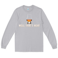 Moon Dust that's neat whiskey funny saying Long Sleeve Tee - linhVisuals