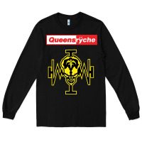 Black Queensrÿche Long Sleeve Tee - linhVisuals