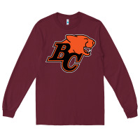 Burgundy BC Lions Long Sleeve Tee - linhVisuals