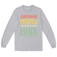 Moon Dust vintage 1988 awesome people are born in 1988 31st birthday gift for me Long Sleeve Tee - linhVisuals